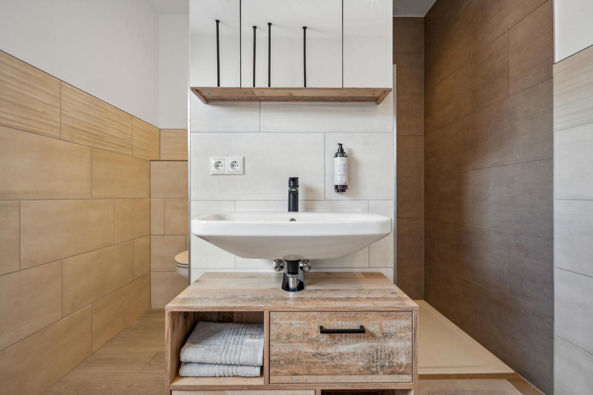 Neu! Design-Fewo Heidetraum Dorfmark Luaran gambar