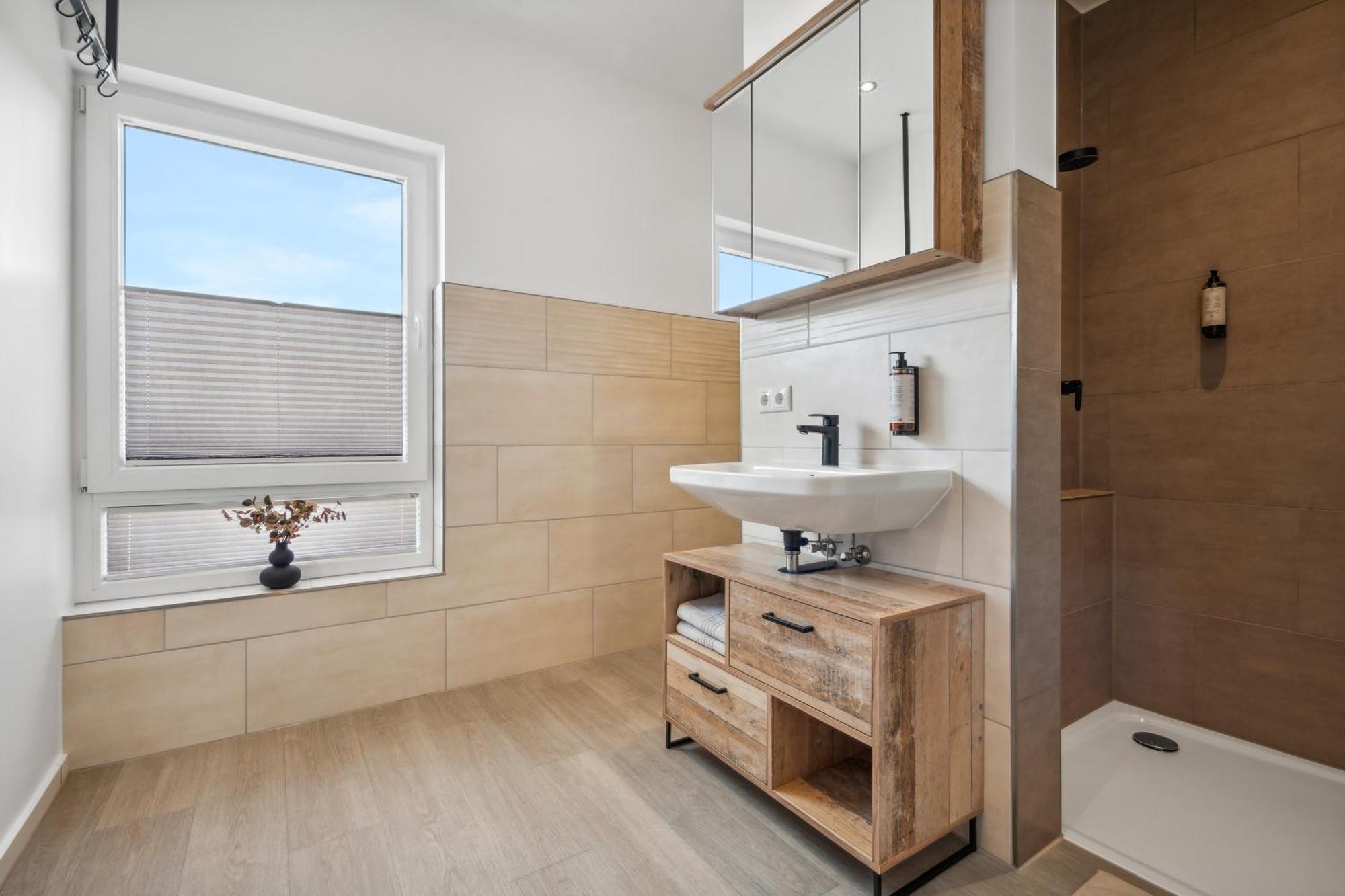 Neu! Design-Fewo Heidetraum Dorfmark Luaran gambar