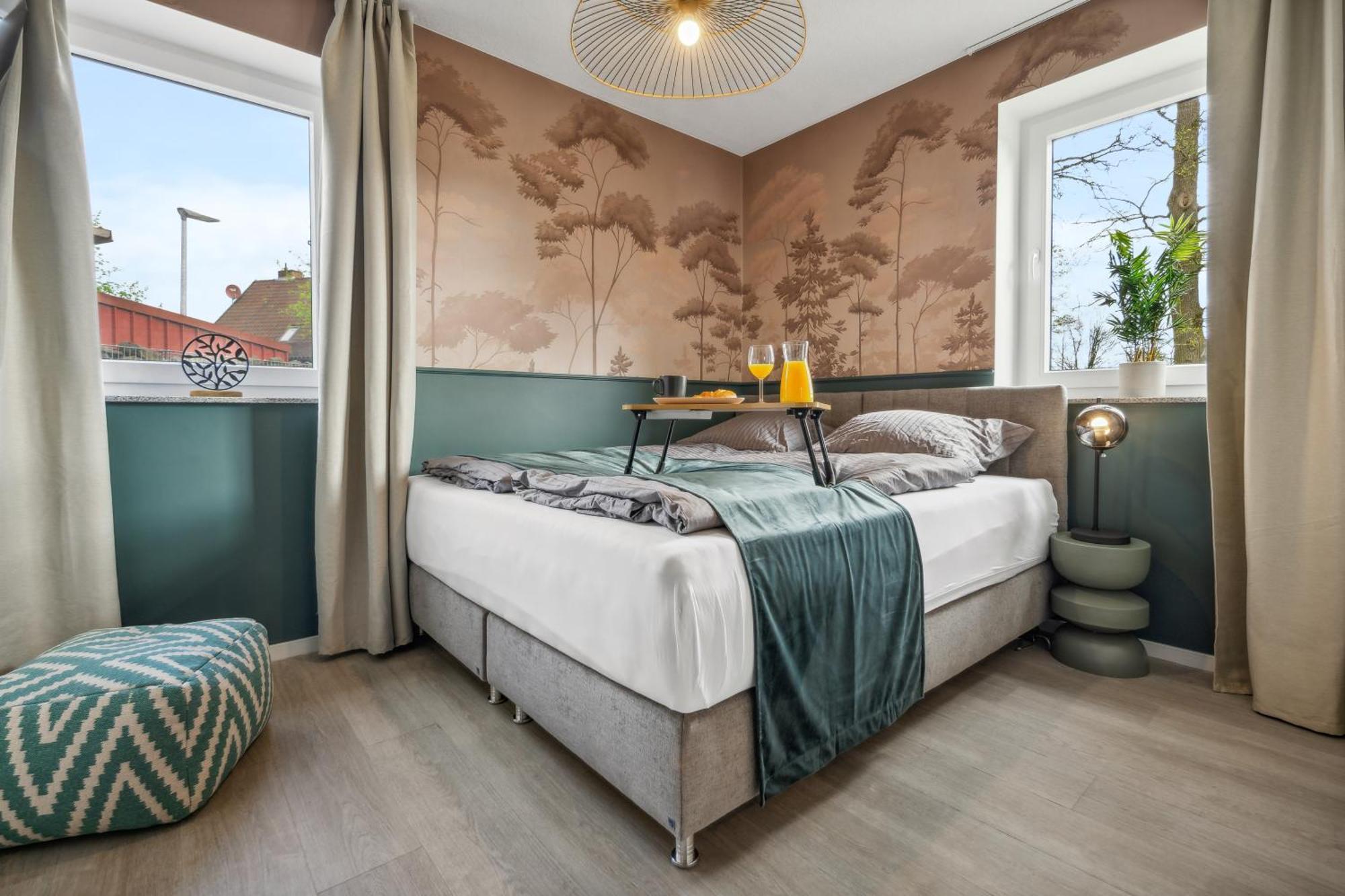 Neu! Design-Fewo Heidetraum Dorfmark Luaran gambar