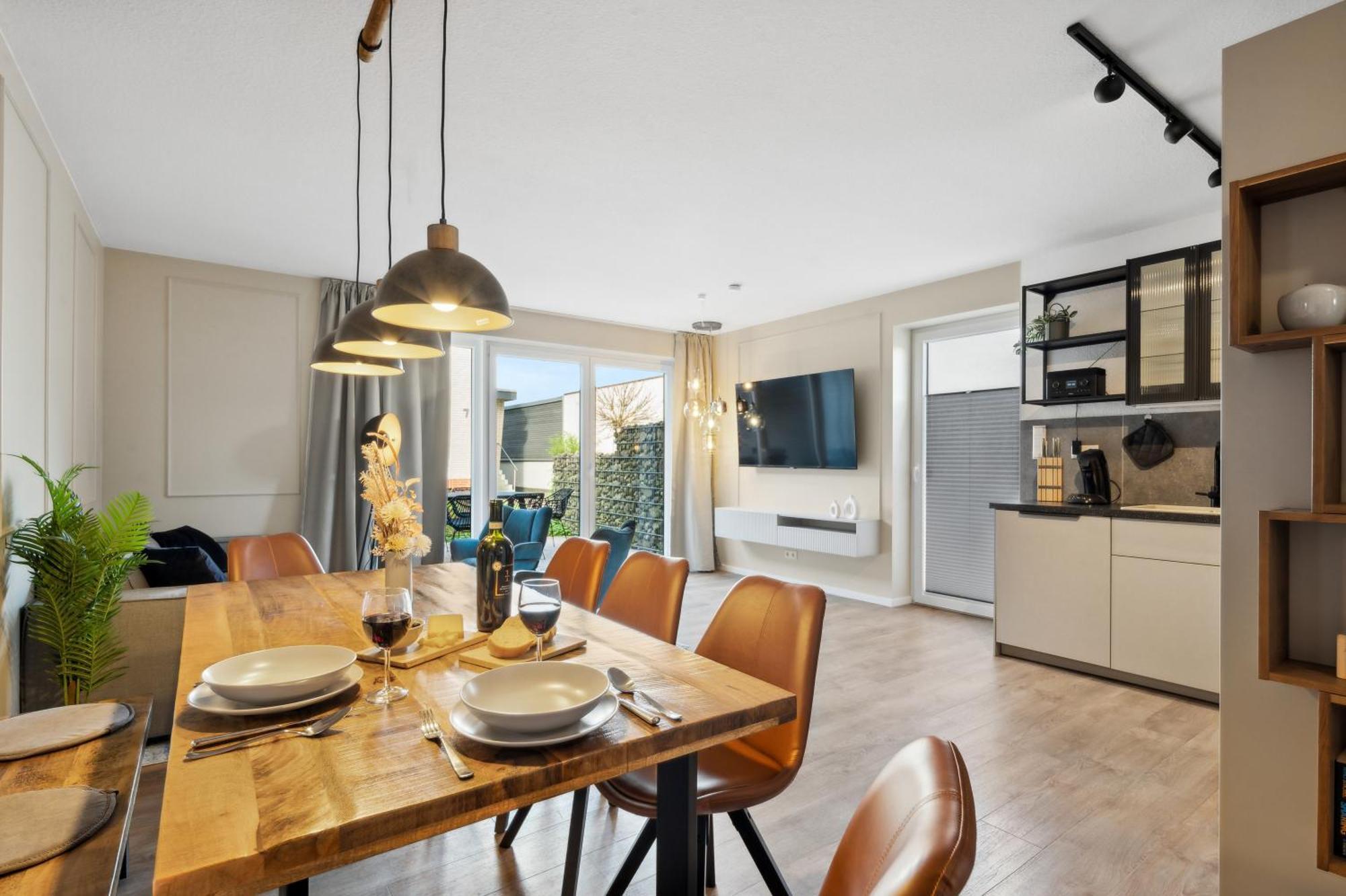Neu! Design-Fewo Heidetraum Dorfmark Luaran gambar
